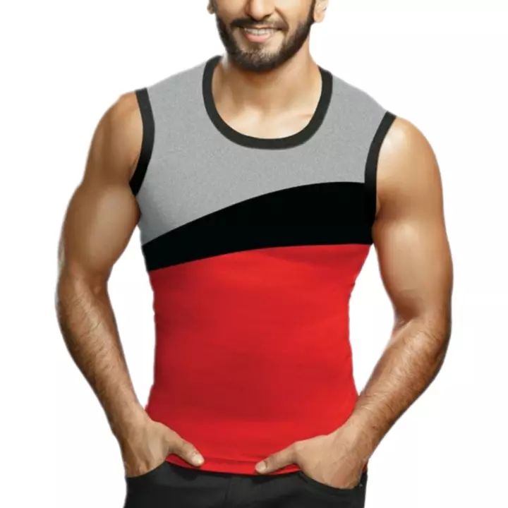 Post image Gym vest made from quality rib fabric. Own manufacturing. Available in multi colours.