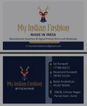 Business logo of My Indian fashion