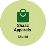 Business logo of Shaaz apparels