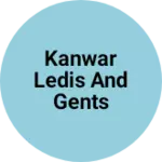 Business logo of Kanwar ledis and gents calection
