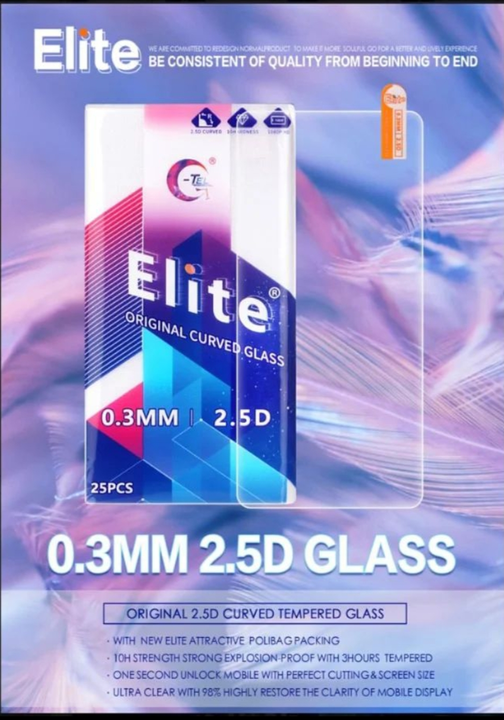 G tel Elite 0.3mm Temepered Glass uploaded by business on 12/20/2022