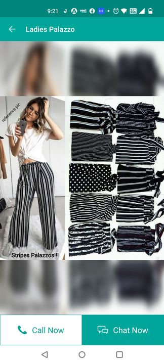 Striped Palazzos uploaded by Anant fashion on 12/20/2022