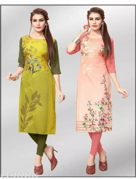 American Crepe Kurti Lot sale uploaded by Kalka Clothes on 12/20/2022