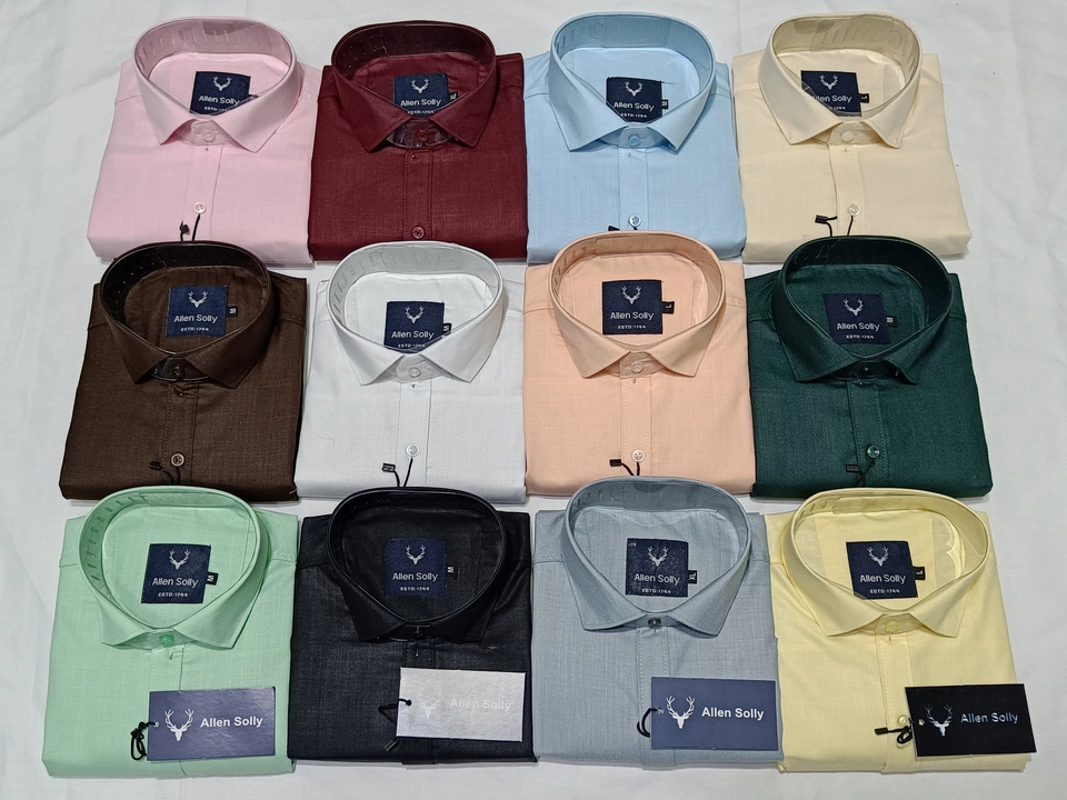Plain Cotton Shirts  uploaded by MENSADORA APPAREL 📞 on 12/20/2022