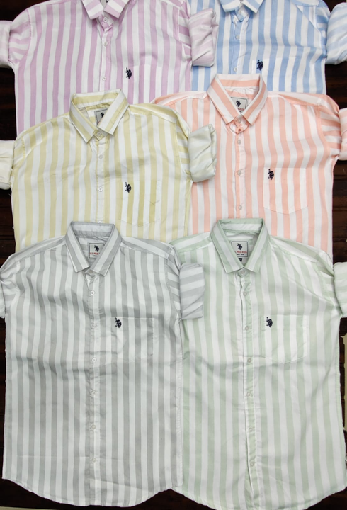 Premium party wear formal strip shirts  uploaded by Panther garments - manufacturing  on 12/20/2022