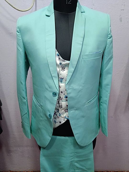 3 peice men's suit uploaded by business on 2/3/2021