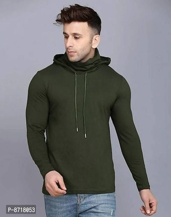 Stylish Fancy Cotton Blend Solid Hoodies For Men uploaded by Nath Store on 12/20/2022