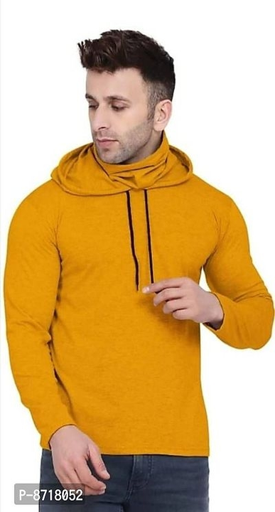 Stylish Fancy Cotton Blend Solid Hoodies For Men uploaded by Nath Store on 12/20/2022