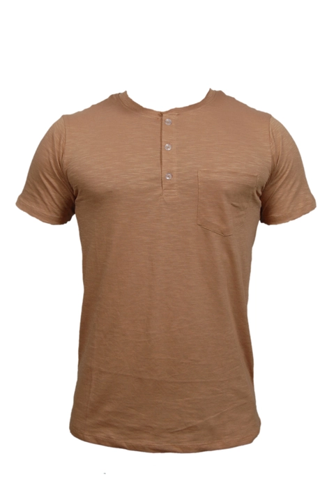 Product image of Henley t-shirt , price: Rs. 199, ID: henley-t-shirt-a7d95e20