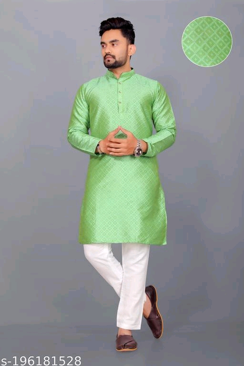 Mens jaqurd kurta for only wholesale  uploaded by My Indian fashion on 12/20/2022