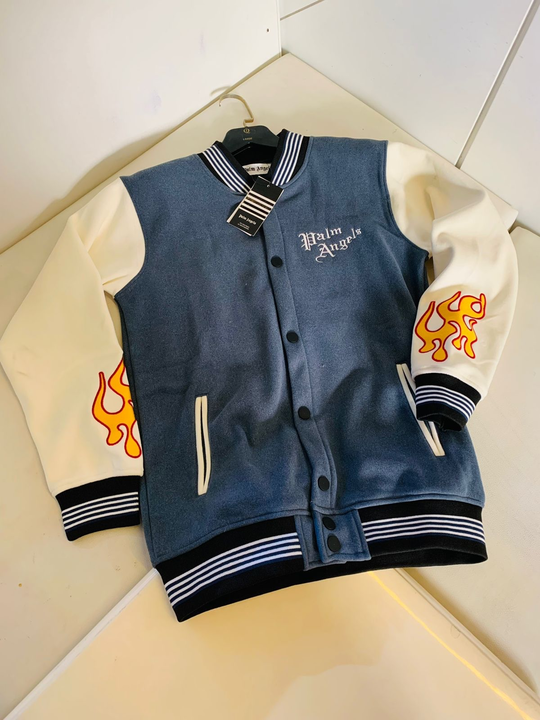 *PALM ANGELS* _ IMPORTED HEAVY Varsity fine GAUGE 100% Imported fabric swed  _JUST ₹*1250/-* uploaded by Fashion Mart Rajpora on 12/20/2022