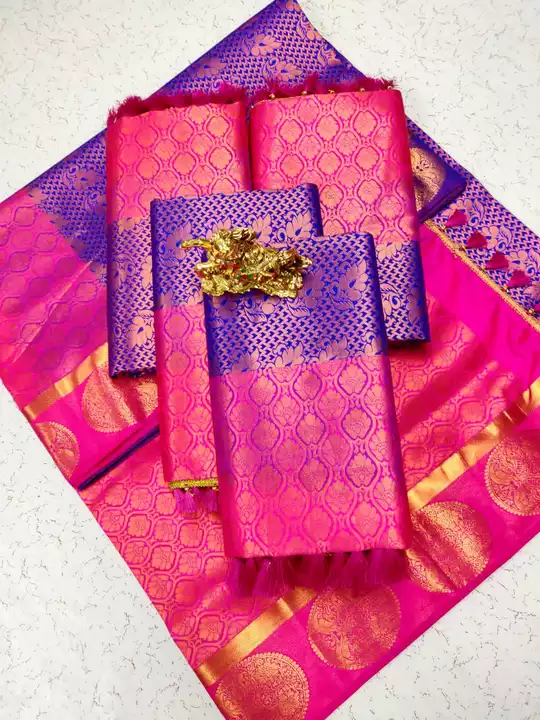 Soft silk sarees uploaded by Saraswati silks on 12/20/2022