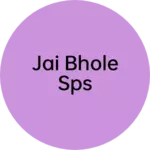 Business logo of Jai bhole sps