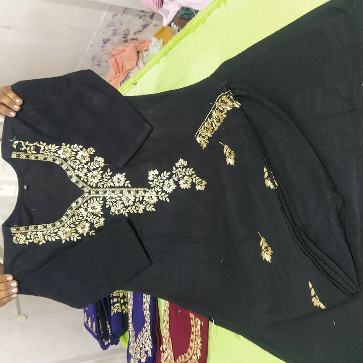 Ladies woolen kurti with pant  uploaded by business on 12/20/2022