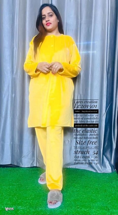 Velvet suit (plus size) uploaded by Shopping Dil Se on 12/20/2022