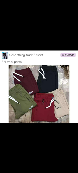 Track pants uploaded by S21 brand clothing on 12/20/2022
