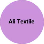 Business logo of Ali textile