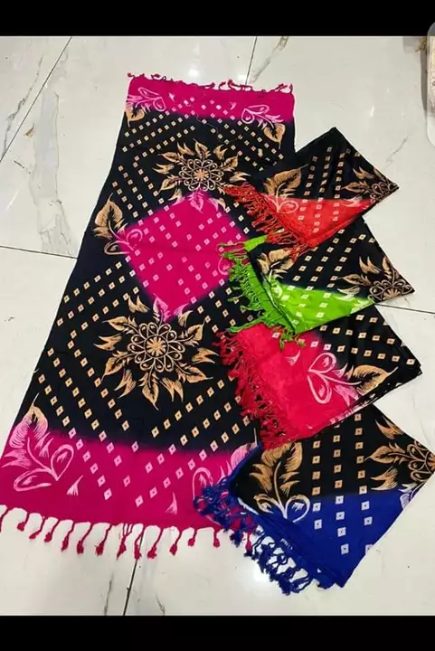 Riyon ty dy discharge print stole uploaded by Nayab handloom on 12/20/2022