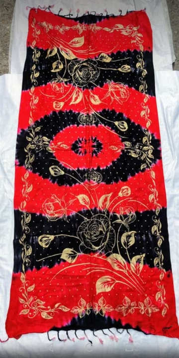 Riyon ty dy discharge print stole uploaded by Nayab handloom on 12/20/2022