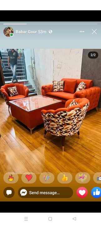 Luxary sofa full set up uploaded by Whole sale rate  all furniture  on 12/20/2022