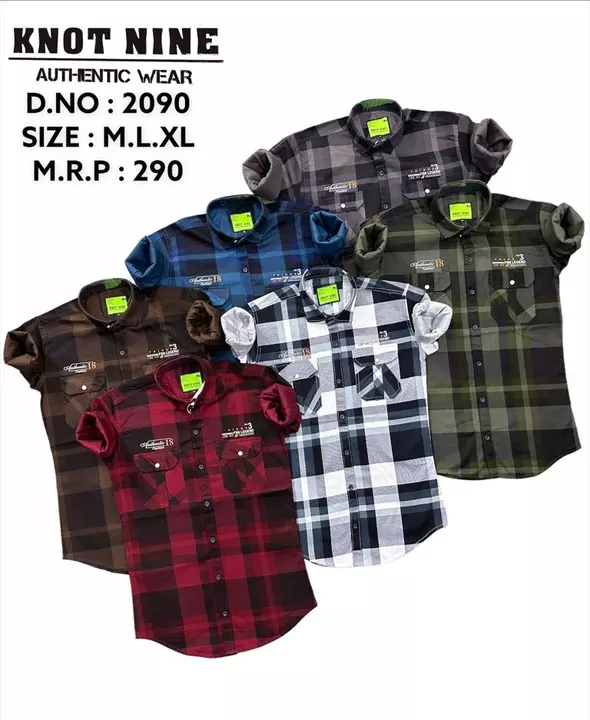 PRIMIUM QUALITY CHECK SHIRT uploaded by Veer fashion on 12/20/2022
