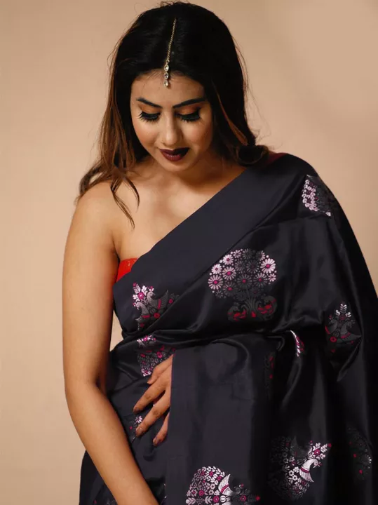 Lichi silk saree uploaded by ANJANA ENTERPRISE on 12/20/2022