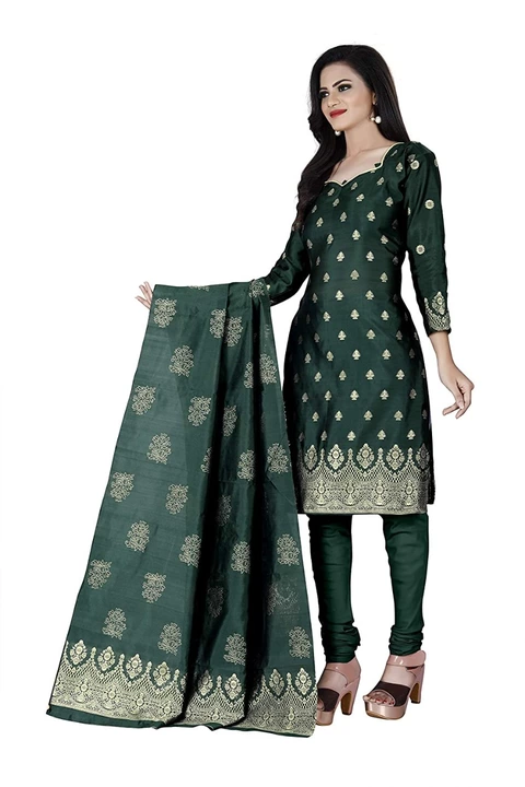 BANARASI SILK dress material  uploaded by ANJANA ENTERPRISE on 12/20/2022