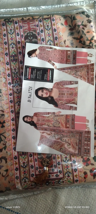 Suits uploaded by Kashmiri woolen shop on 12/20/2022
