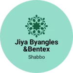 Business logo of Jiya byangles &bentex