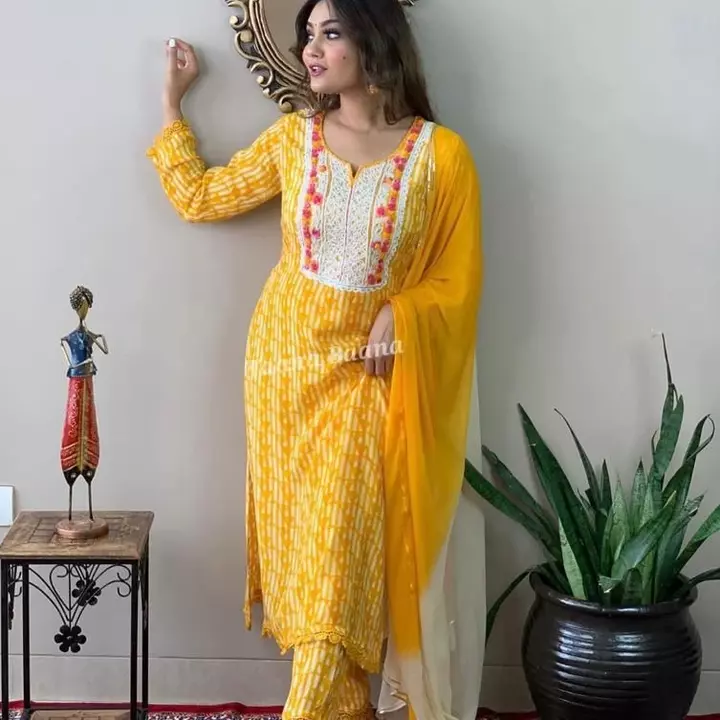 💃💃💃💃💃💃

  *New addition to our beautiful  pure rayon set series with heavy crocia laced work d uploaded by JAIPURI FASHION HUB on 12/20/2022