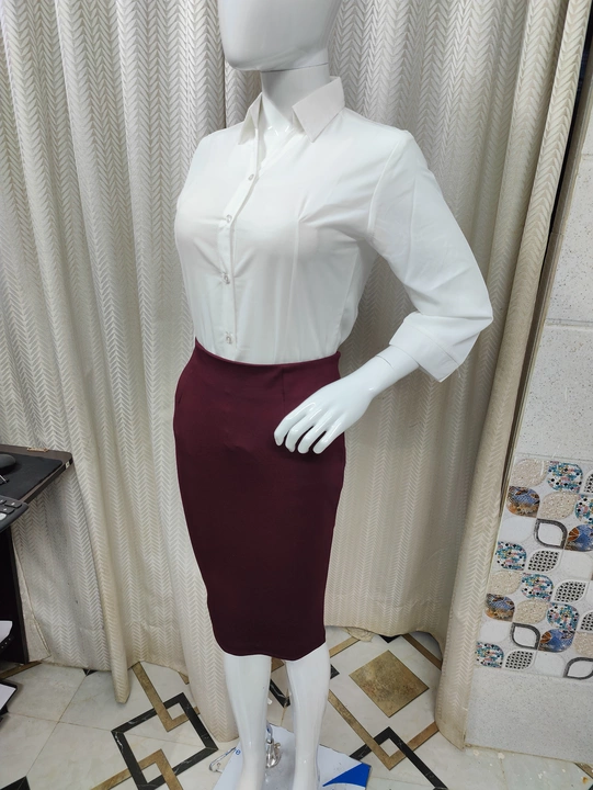 Ladies Roma pencil formal office wear ladies skirt uploaded by OPEN STYLE APPAREL on 12/20/2022