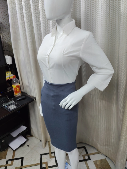 Product image with price: Rs. 260, ID: ladies-roma-pencil-formal-office-wear-ladies-skirt-f41b2484