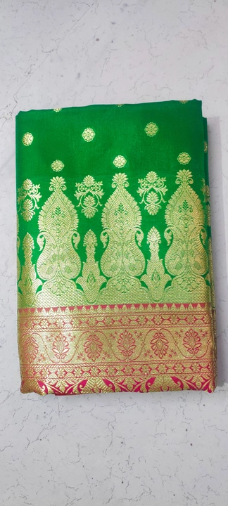 Post image Hey! Checkout my new product called
Banarasi Satin Silk lachcha buti .