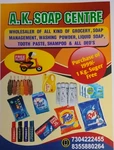 Business logo of Ak soap cantre