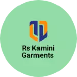 Business logo of Rs Kamini garments