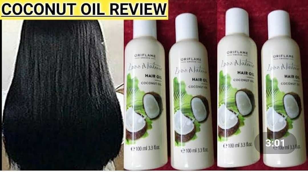 Coconut hair oil uploaded by business on 2/3/2021