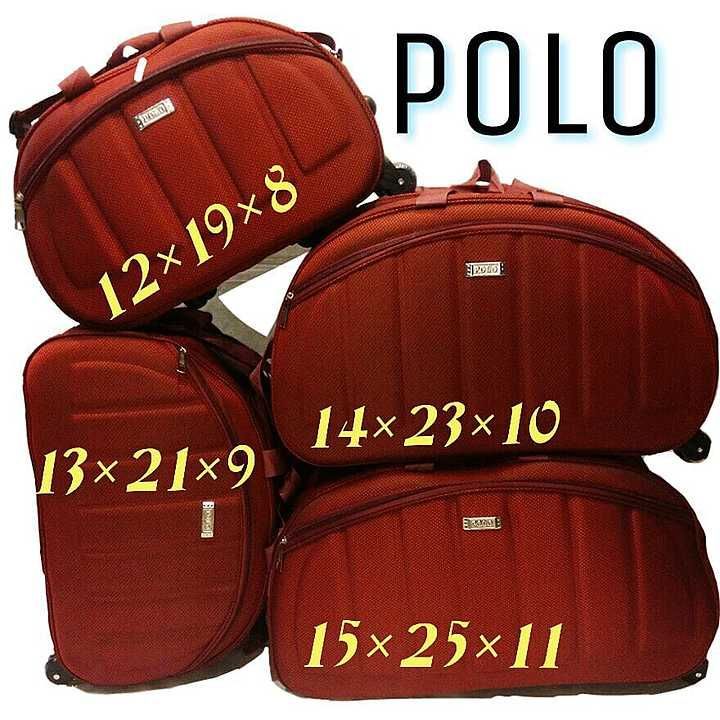 Fasttrack and polo duffle air bags set of 4 uploaded by Baggspace Bag house  on 2/4/2021