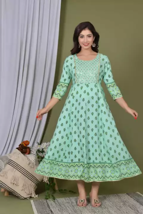 Gown kurti uploaded by Clothing garments fashion on 12/21/2022