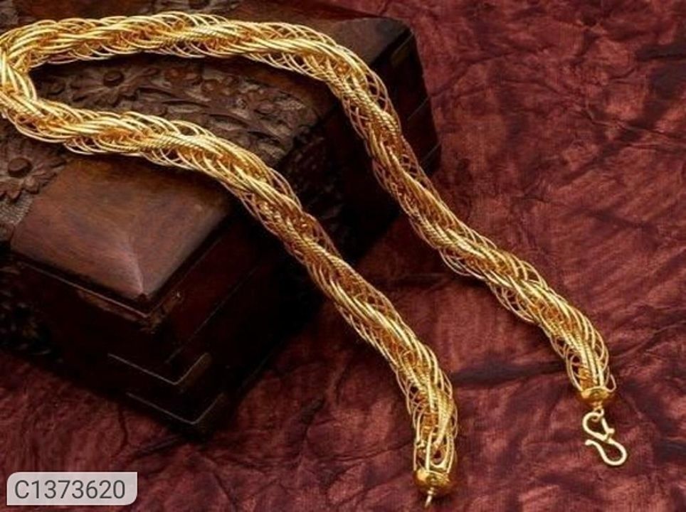 Traditional Gold Plated Mens Chain uploaded by Fashion Plaza on 2/4/2021