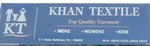 Business logo of Khan Textile