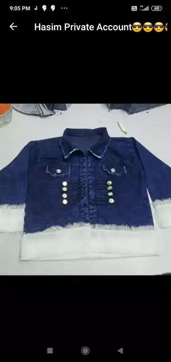 Denim jacket  uploaded by H Kumar Manufacturer on 12/21/2022