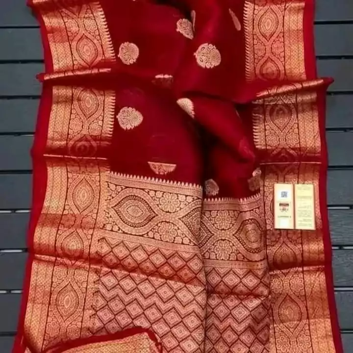 Post image Fancy saree with dye