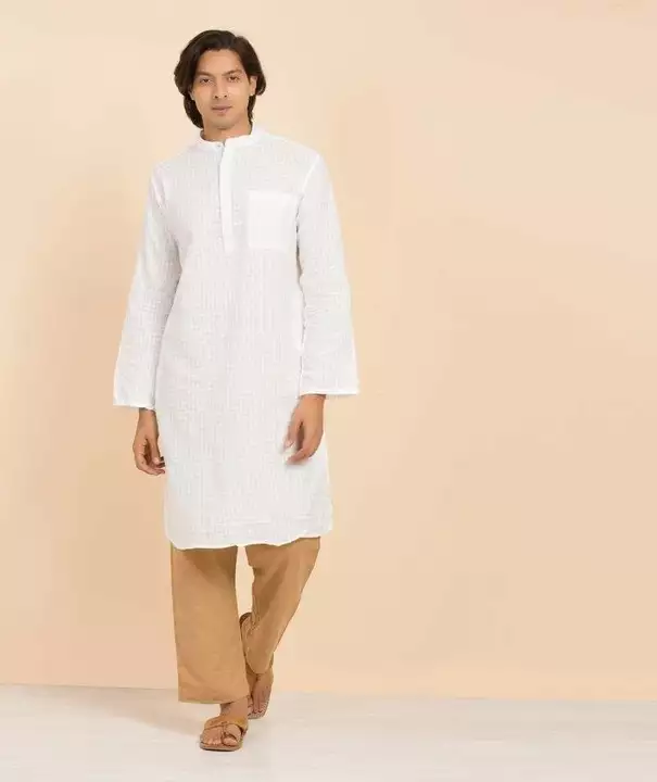 Men's kurta for stitching uploaded by business on 12/21/2022