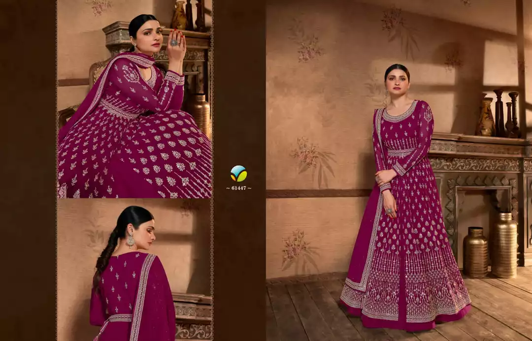 Embroidered gown  uploaded by Shree Fashion Hub on 12/21/2022