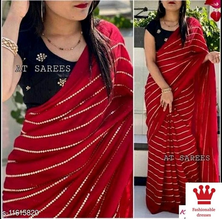 Beautiful 😍 saree uploaded by business on 2/4/2021