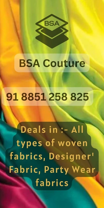 Pure Silk Fabric  uploaded by BSA Couture on 12/21/2022
