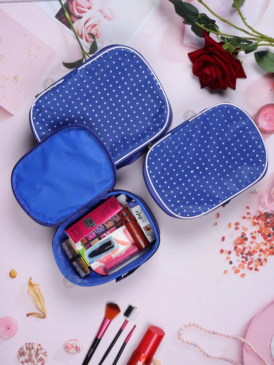 Rasafa Pack of 5 Fashionable Supreme quality Cosmetic Box, Makeup Kit, Makeup Organizer, Bridal Orga uploaded by Rasafa Export Pvt. ltd on 12/21/2022