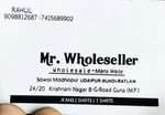 Business logo of Mr. Wholeseller