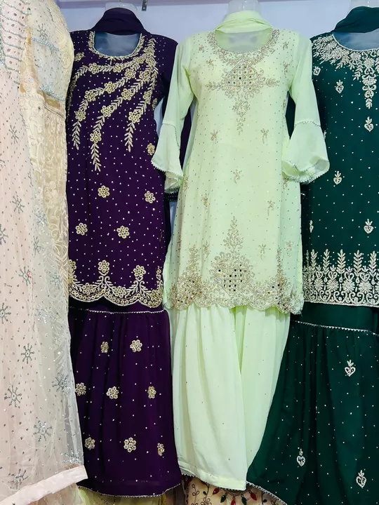 Sarara set xxl size uploaded by Hamiya garments on 12/21/2022