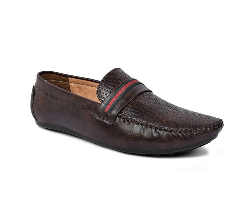 JBMR Brown loafer shoes for men. uploaded by JBMR Wholesaler on 2/4/2021